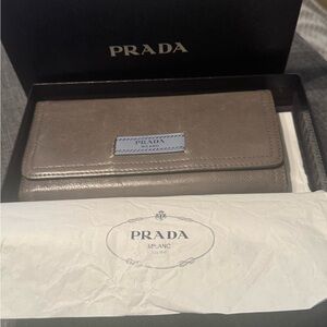 Prada Wallet full inclusion with box and original tissue paper